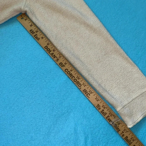 HOT COTTON by Marc Ware fleece button up long sleeve collar chest pocket size L - Picture 10 of 10